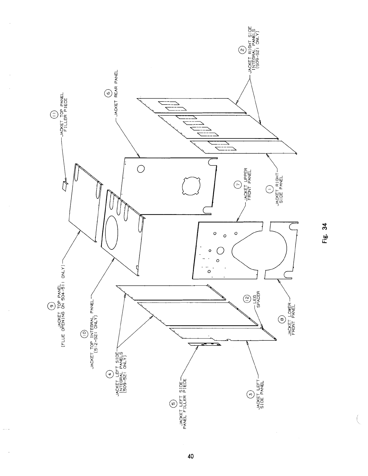 Burnham PF5 Series Installation and Operation Manual Page 40