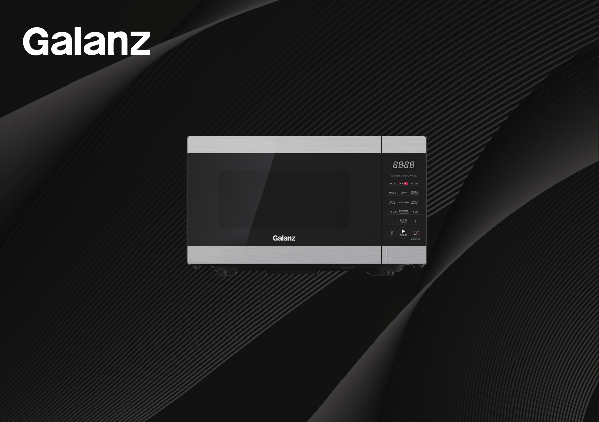 GSWWD09S1A09A 0.9 Cu Ft Air Fry Microwave – Galanz – Thoughtful Engineering